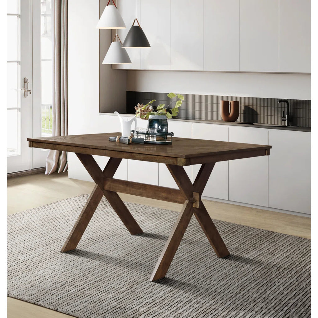 Shawn Solid Wood Base Dining Table