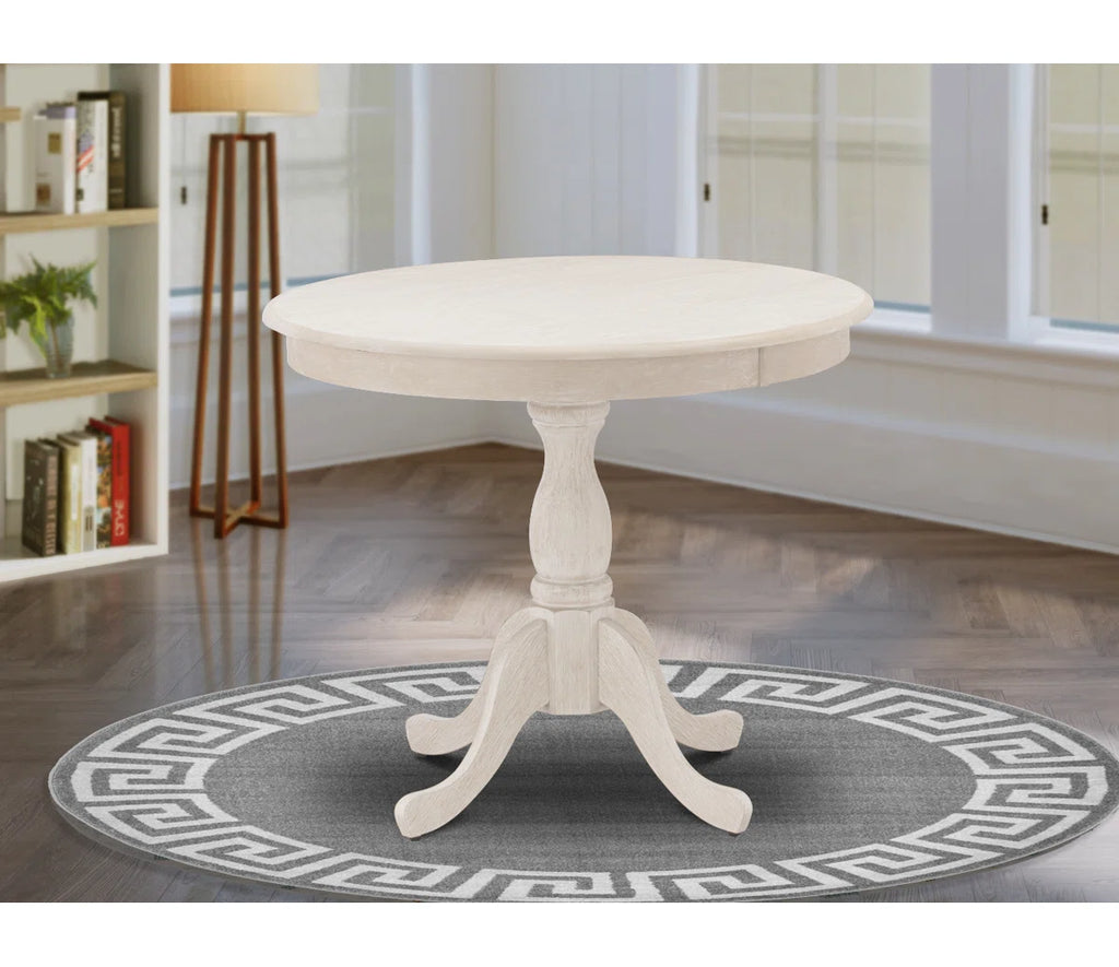 Shady Round Solid Wood Dining Table