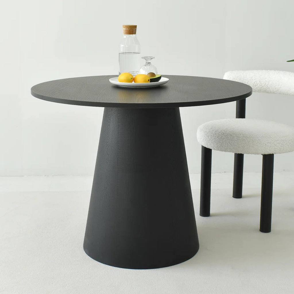 Agne 35" Round Pedestal Dining Table