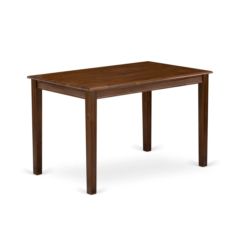 Yarmouth Rectangle Kitchen Dining Table, 30x48 Inch, Natural