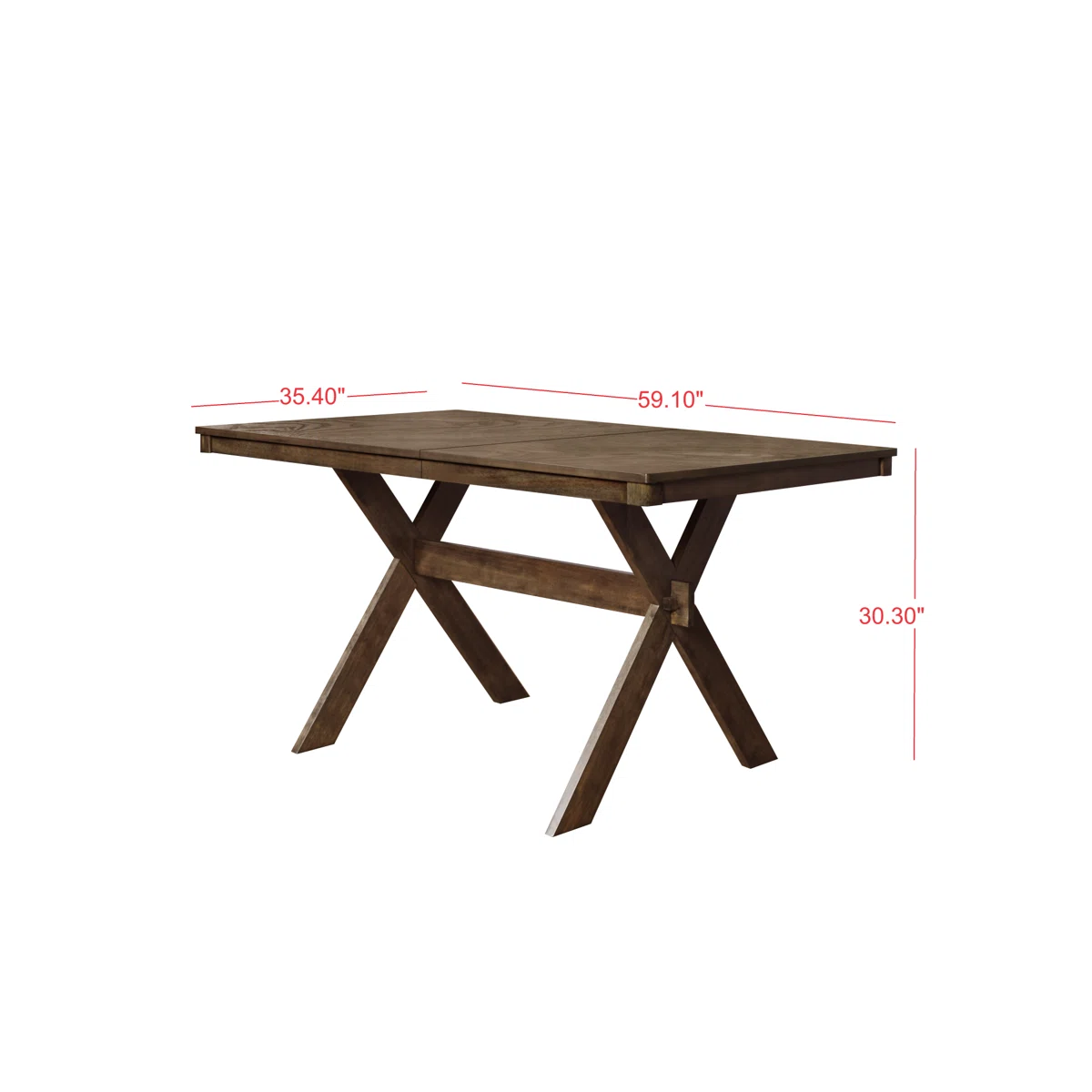 Shawn Solid Wood Base Dining Table