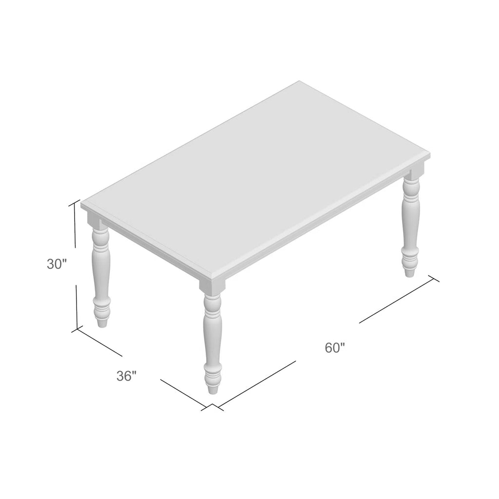 Courtdale Solid Wood Dining Table