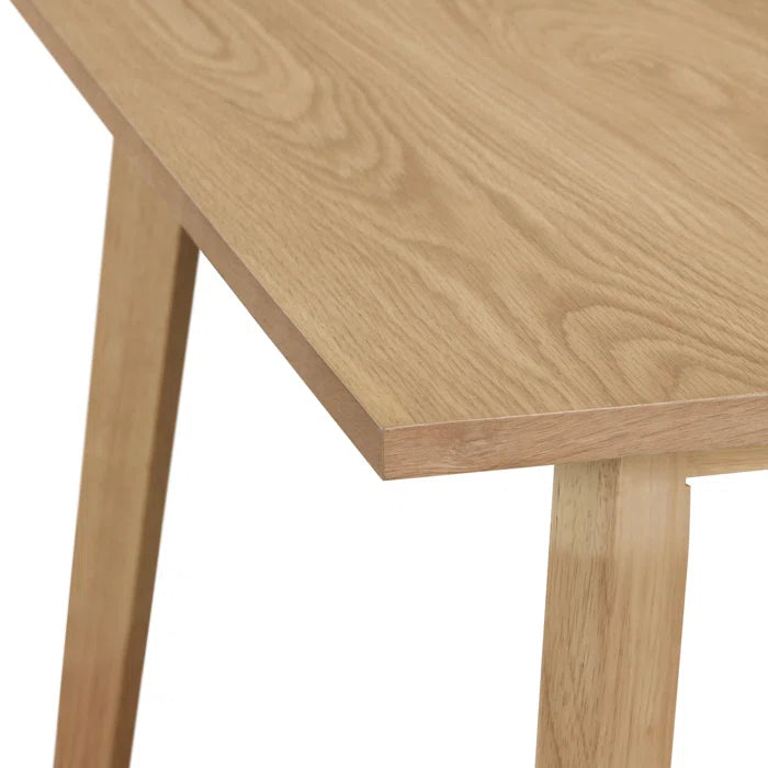 Armad Oak Solid Wood Base Dining Table