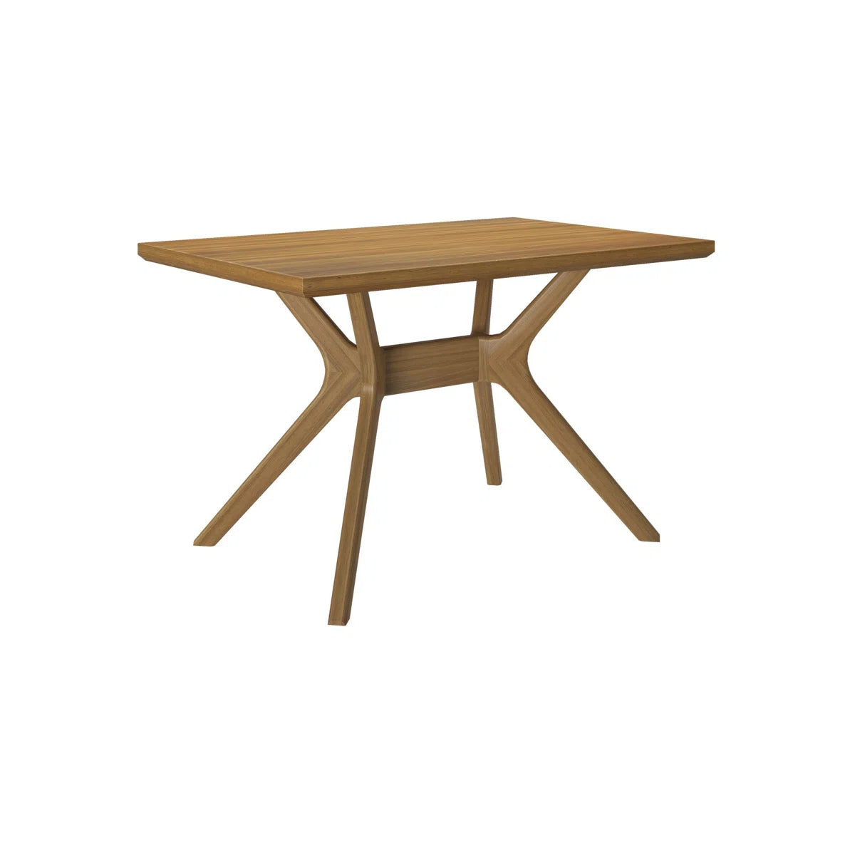 Muhsina Cross Leg Rectangular Dining Table