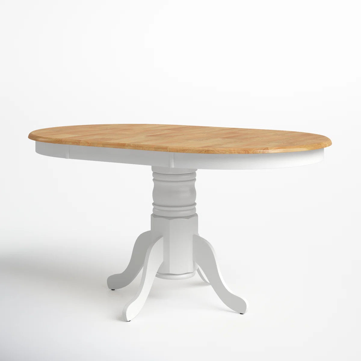 Kaneshiro Extendable Oak Solid Wood Dining Table